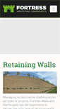 Mobile Screenshot of fortress-walls.com
